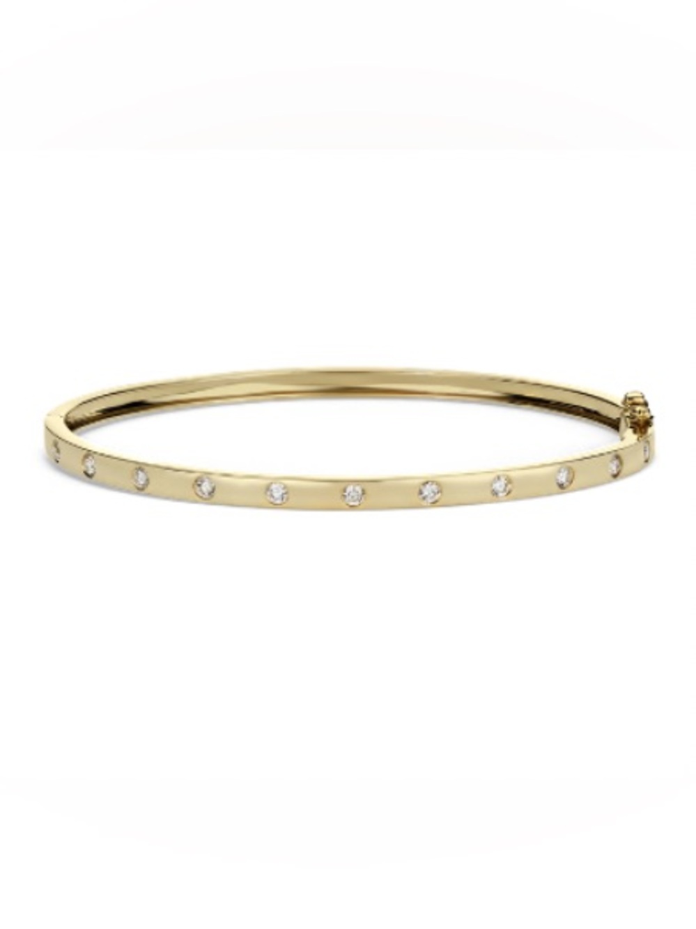 Diamond Bangle in 14k Yellow Gold (1/2 ct. tw.)